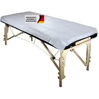 Duke-Handel Massageliegenbezug Therapieliegenbezug Einweg, Vlies, Gummizug: keinen, (20 Stück), Öl- und Wasserresistent