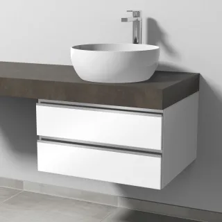 Sanipa Waschtischunterbau mit Auszügen 2morrow (L2305) 340x600x520 Weiß-Glanz, L230578 L230578