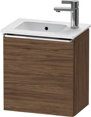 Duravit D-Neo Waschtischunterbau wandhängend Nussbaum dunkel Matt 410x274x440 mm - DE4259R10210000 DE4259R10210000