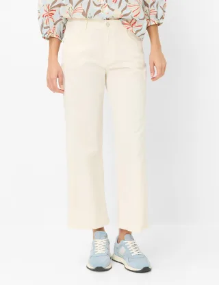 Brax Damen Culotte Style MAINE S OFFWHITE, cremeweiß, Gr. 32