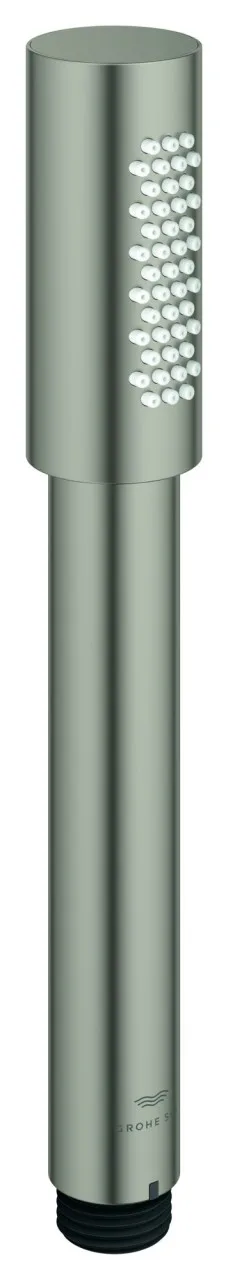 GROHE Handbrause Rainshower Aqua Stick 26866 1 Strahl 6,6 l/min satin steel, 26866MS0 26866MS0