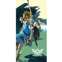 BERONAGE Strandtuch The Legend of Zelda Badetuch Link Arrow 75x150 cm, 100% Baumwolle (1-St), Frottee in Velours-Qualität