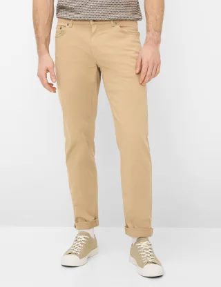 Brax Herren Five-Pocket-Hose Style COOPER CARAMEL, Beige, Gr. 40/36