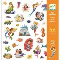 DJECO Sticker 160 DJECO Sticker für Kinder ab 4 Jahren mit tollen Motiven