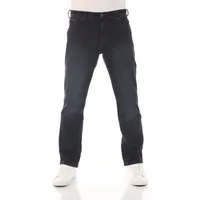 Wrangler Straight-Jeans Herren Jeanshose Texas Stretch Regular Fit Denim Hose mit Stretch