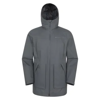 Mountain Warehouse - "Harbour" Jacke, wasserfest für Herren (Grau)