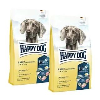 HAPPY DOG fit & vital Trockenfutter Hund Adult, Light Calorie Control 2x12 kg