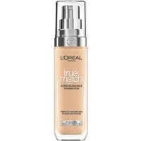 L'ORÉAL PARIS Foundation TRUE MATCH FOUNDATION, lässt sich mühelos verblenden, ohne sichtbare Ränder zu hinterlassen