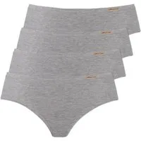 comazo Jazz-Pants Slips 4er Pack Damen Jazz Pants 2764 (Spar-Set, 4-St) Vegan
