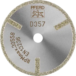 PFERD TOOLS Diamant-Trennscheibe D1A1R mit Schutzsegment für GFK/CFK - 68405063