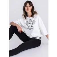 TUZZI T-Shirt mit Rippbündchen