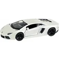 Welly Modellauto LAMBORGHINI Aventador LP700 Modellauto Modell Auto Metall 52 (Weiss), Spielzeugauto Kinder Geschenk