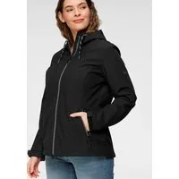 Polarino Softshelljacke für den Übergang, aus Softshell, wasserabweisend, winddicht