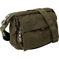 BAG STREET Handtasche Handtasche Abendtasche Nylon braun Damen (Handtasche), Damen, Jugend Tasche aus Crinkle Nylon in hellbraun ca. 17cm Breite