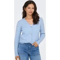 ONLY Strickjacke ONLKATIA LS CABLE V-NECK CARDIGAN CC KNT