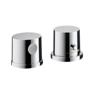 Axor Uno 2-Loch Wannenrandarmatur 38480000 Unterputz Thermostat, chrom