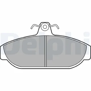Delphi Bremsbel?ge vorne Volvo 740 760 780 940 960 LP437
