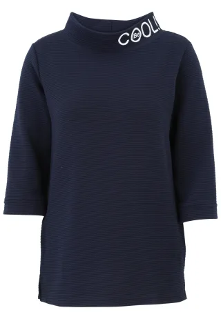 Doris Streich - Shirt dunkelblau - Gr. - 48