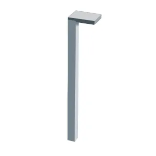 LAUFEN Füße (2 Stück) PRO A für Waschtischunterschrank alumini, H4831030960041 H4831030960041