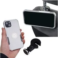 Filmer Handy-Halterung Universal Auto Rücksitz Kopfstütze Magnet, (Halter Halterung verstellbar passend für Smartphone iPhone)
