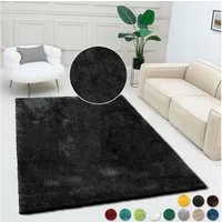 Bruno Banani Teppich Dana Teppich, besonders weich und kuschelig, Kundenliebling, rechteckig, Höhe: 30 mm, uni, Mikrofaser Teppiche, Wohnzimmer, Schlafzimmer, Esszimmer