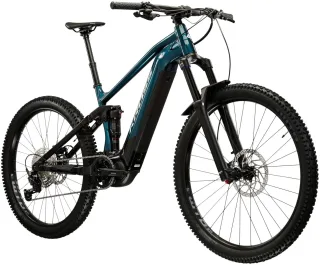 Kross "KROSS E-MTB Grist Boost 2.0 630 29" türkis 12 Gänge" 12 Gang Shimano DEORE M6100 Schaltwerk Kettenschaltung Mittelmotor 250 W Pedelec, Elektrofahrrad für Damen und Herren, MTB