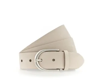 Vanzetti - Veloursgürtel beige - Gr. - 85