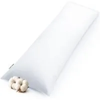 LIVINA HOME Seitenschläferkissen Schlafkissen in Hotelqualität, Kopfkissen Seitenschläfer, 40x145cm, Seitenschläferkissen orthopaedisch, Reißverschluss, Made in Germany