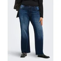 ONLY CARMAKOMA High-waist-Jeans CARWILLY HW WIDE DNM TAI081 NOOS Baumwollmischung, High Waist