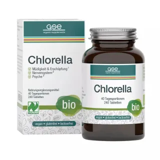 GSE Chlorella | 240 Tabletten | bio | vegan