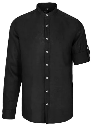 COMMANDER Finest Clothing - Hemd, 1/1 Arm black - Gr. - XXL