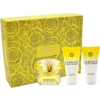 Versace Duft-Set VERSACE YELLOW DIAMOND EDT 50ML + BL 50ML + SG 50ML