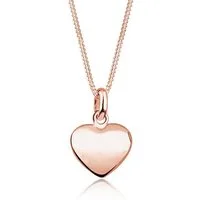 Elli Kette mit Anhänger Herz Filigran Klassisch Schmuck Geschenk 925 Silber, Herz