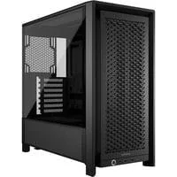 FRAME 4000D, Tower-Gehäuse schwarz, Tempered Glass