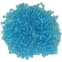 Kopper-24 Bastelperlen Glasperlen - Typ 'Rocailles' - 1000 Stück - 1,9 mm - Blau dunkel
