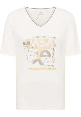 Barbara Lebek - T-Shirts offwhite (frontprint) - Gr. - 52