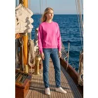 salzhaut Longpullover AGEWEREN Damen Relaxed-Fit salzhaut – nordisch frisch, lässig und frech für jeden Tag!