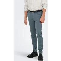 ONLY & SONS Chinohose ONSMARK SLIM GW 0209 PANT NOOS Viskosemischung, slim fit