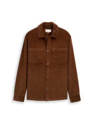 TOM TAILOR Denim - Overshirt aus Cord braun - Gr. - M