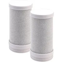 HOMELIVE Wasserfilter Wasserreiniger Filterelement Wasserhahn Filterelement 2er-Pack, Zubehör für Für Wasserhahn-Wasserreiniger, Hochwertige Filterung zur Gewinnung von reinem Wasser
