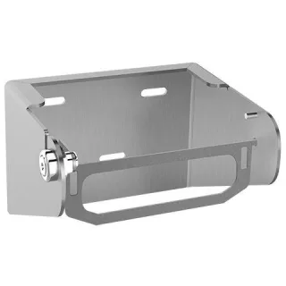 KWC Aquarotter WC-Rollenhalter, RODAN, Edelstahl, 150x100x130 mm, Aufputz, 2000057143 2000057143