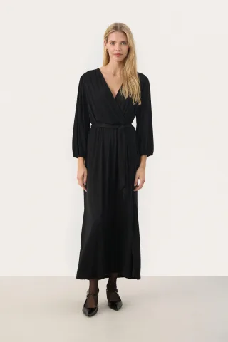 Jerseykleid Feminine Form Blac
