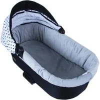 BabyLux Kinderwagen-Bezug BABYLUX Nestchen für Kinderwagen BABYWANNE + Matratze 2 Tlg Set, W104 Velvet Grau