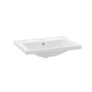 Neuesbad Keramik-Waschbecken NANU 60 cm, weiss glänzend NB1DF10321