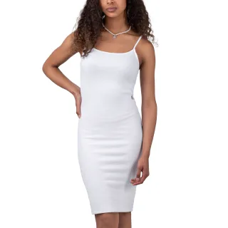 Calvin Klein Slub Rib Strappy Dress