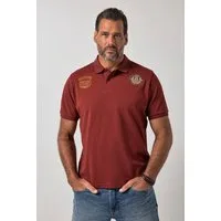 JP1880 Poloshirt Poloshirt Halbarm Piqué Badges