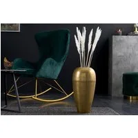 riess-ambiente Bodenvase ORIENTAL 50cm gold (Einzelartikel, 1 St), Deko · Blumen · Hammerschlag Design · Metall