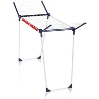 Leifheit Wäscheständer Standtrockner Pegasus 150 Solid Slim, 15m Trockenlänge, 105cm Flügelhöhe, 55cm breit, zusammenklappbar