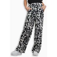 Seidel Moden Stoffhose Otto exclusiv mit grafischem Muster und weitem Bein - MADE IN GERMANY
