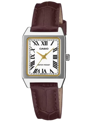 Casio Kollektion Damen-Armbanduhr LTP-B150L-7B2EF in Braun